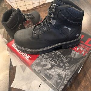 Wolverine x Metallica waterproof work boots